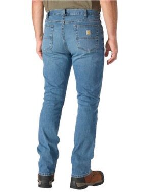 Carhartt Men's Rugged Flex Straight Fit Jean Relaxed Fit 5 Pocket